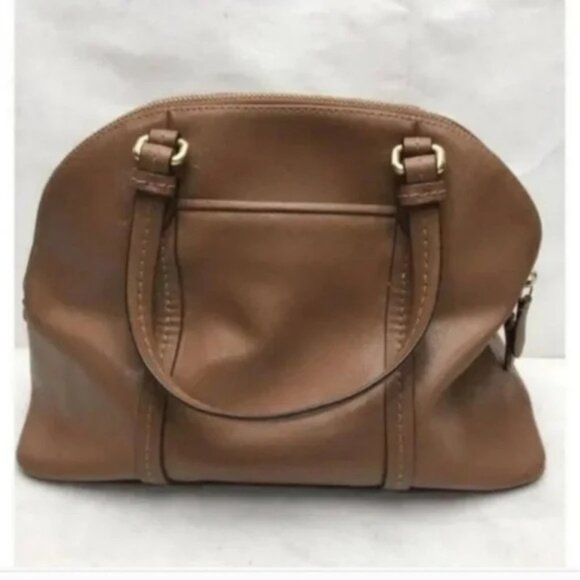 Coach Tan Satchel Bag. ** SEE PHOTOS - Picture 3 of 12